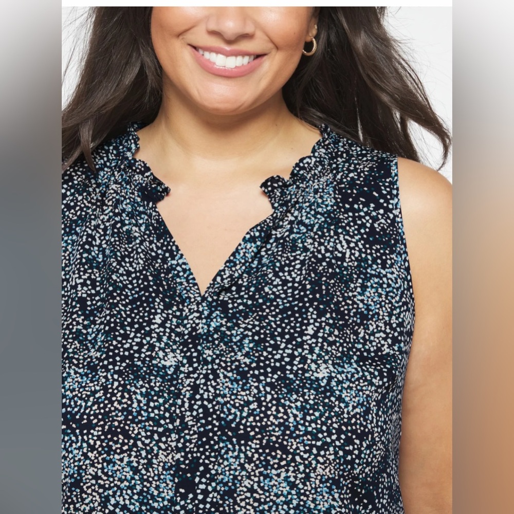 41 HAWTHORN
Orlee Mixed Material Sleeveless Top - Picture 2 of 6